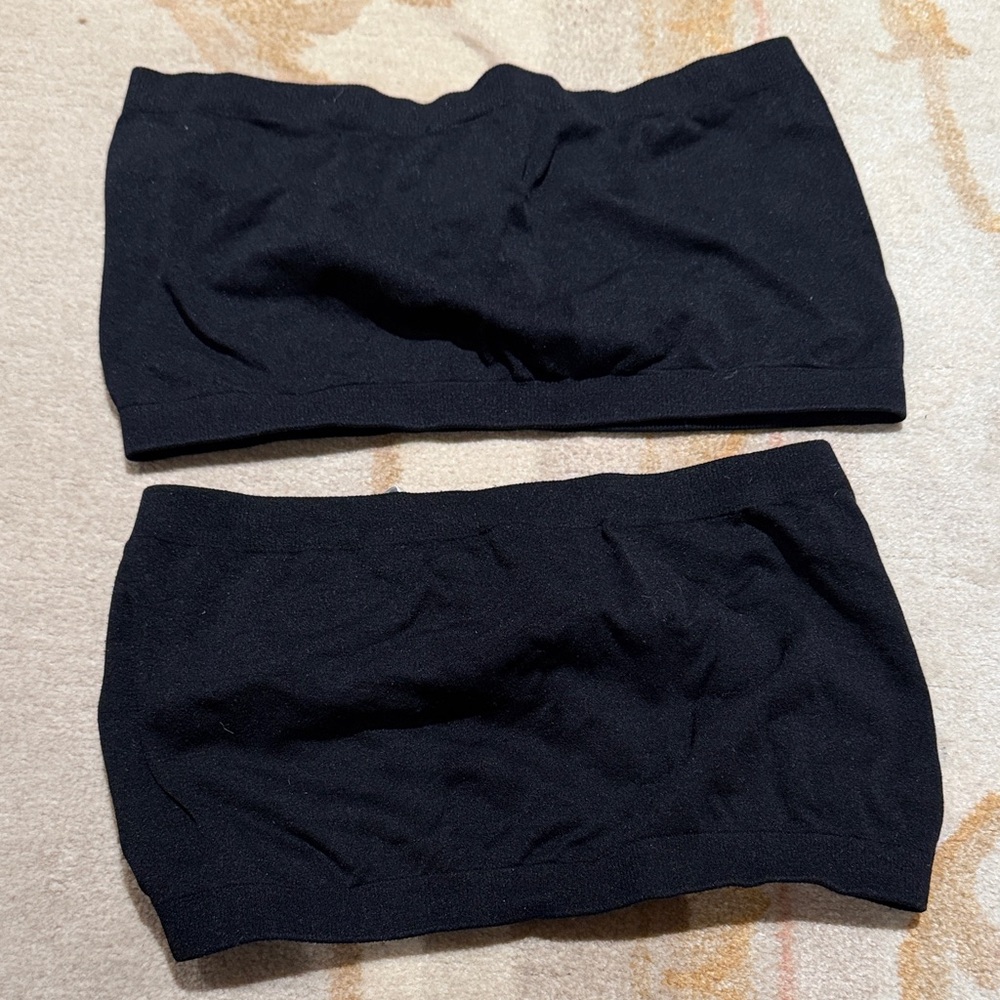 Black Bandeau Set